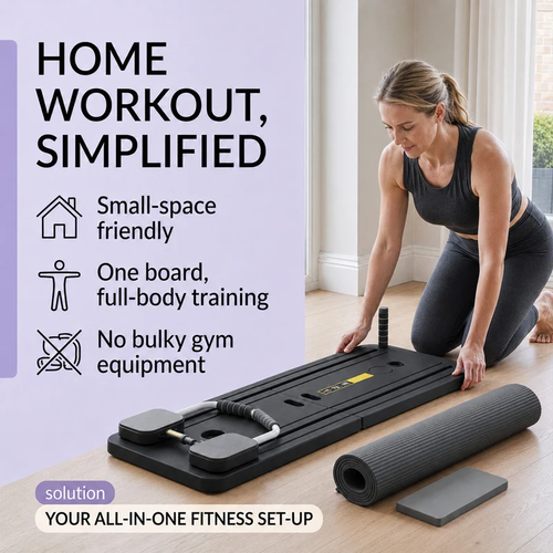 Pilava 4-in-1 Home Workout Board